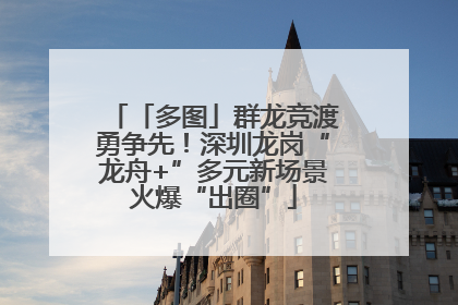 「多图」群龙竞渡勇争先！深圳龙岗“龙舟+”多元新场景火爆“出圈”