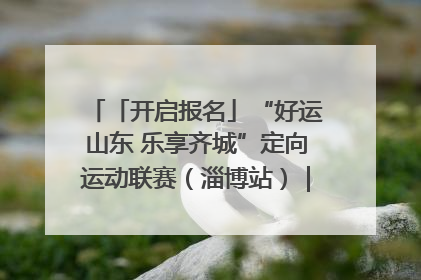 「开启报名」“好运山东 乐享齐城”定向运动联赛（淄博站）｜齐迹争霸之稷下逐风