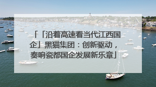「沿着高速看当代江西国企」黑猫集团：创新驱动，奏响瓷都国企发展新乐章