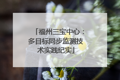 福州三宝中心：多目标同步监测技术实践纪实
