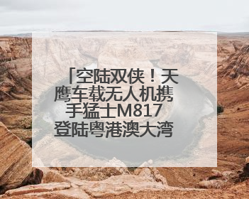 空陆双侠！天鹰车载无人机携手猛士M817登陆粤港澳大湾区车展