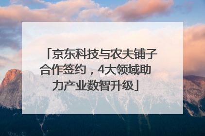 京东科技与农夫铺子合作签约，4大领域助力产业数智升级