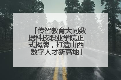 传智教育大同数据科技职业学院正式揭牌，打造山西数字人才新高地
