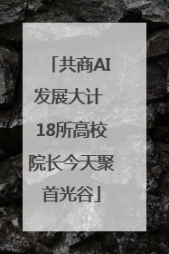 共商AI发展大计 18所高校院长今天聚首光谷