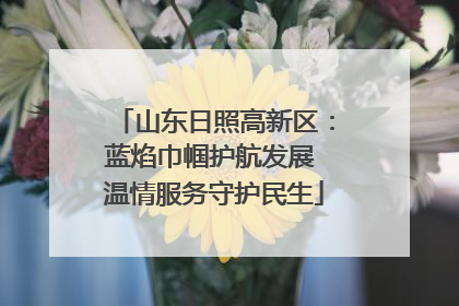 山东日照高新区：蓝焰巾帼护航发展 温情服务守护民生