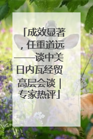 成效显著，任重道远——谈中美日内瓦经贸高层会谈｜专家热评