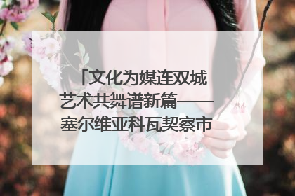 文化为媒连双城 艺术共舞谱新篇——塞尔维亚科瓦契察市代表团访问日照