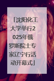 沈阳化工大学举行2025年俄罗斯院士专家辽宁行活动开幕式