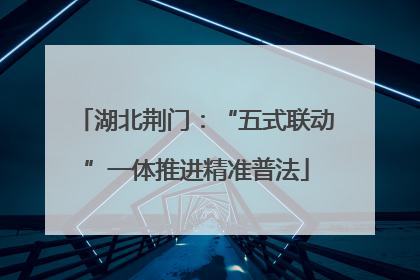 湖北荆门：“五式联动”一体推进精准普法