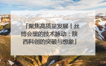 聚焦高质量发展丨丝博会里的技术脉动：陕西科创的突破与想象